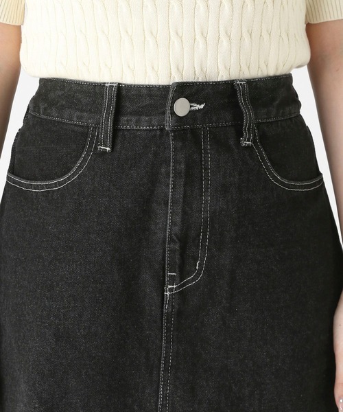 Heather（ヘザー）の「DENIMミニスカート 966378（デニムスカート