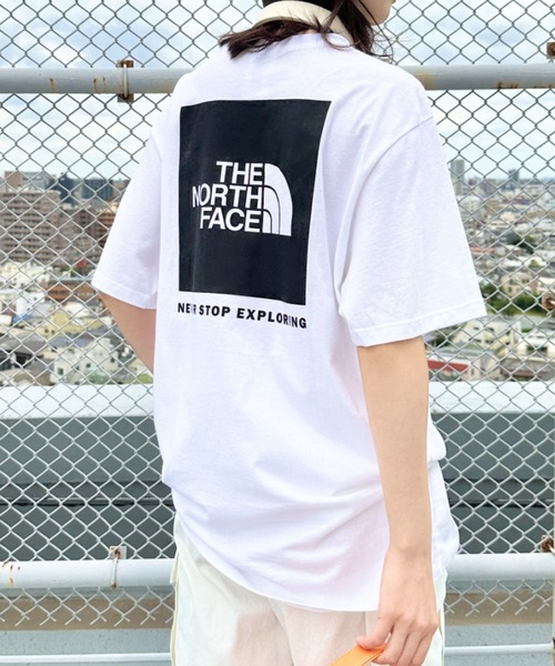 THE NORTH FACE(ザノースフェイス)の「国内未発売 USモデル THE NORTH FACE(ザ・ノースフェイス)/バックプリント ボックスロゴ コットン 半袖 Tシャツ/M S/S BOX NSE TEE(Tシャツ/カットソー・レディース・ホワイト/ブラック系その他/ブラック/ネイビー/グリーン/パープル/ベージュ/グレー系その他/ブラック系その他2/ホワイト系その他/ブルー/カーキ/グレー・S/XL/XS/L/M)」の16枚目の写真