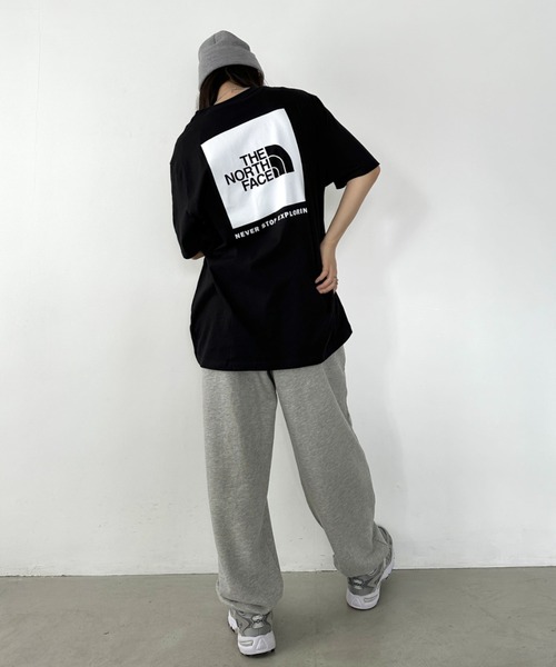 THE NORTH FACE(ザノースフェイス)の「国内未発売 USモデル THE NORTH FACE(ザ・ノースフェイス)/バックプリント ボックスロゴ コットン 半袖 Tシャツ/M S/S BOX NSE TEE(Tシャツ/カットソー・レディース・ホワイト/ブラック系その他/ブラック/ネイビー/グリーン/パープル/ベージュ/グレー系その他/ブラック系その他2/ホワイト系その他/ブルー/カーキ/グレー・S/XL/XS/L/M)」の14枚目の写真