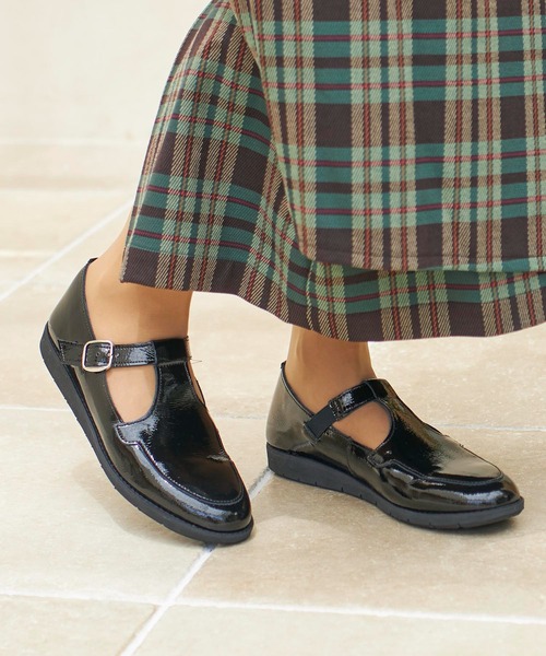 【セール】【WEB限定】Tストラップデザインシューズ（その他シューズ）｜ing（イング）