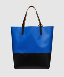 【新品】TENDER PERSON　ショッピングバッグ　トートバッグ　青　大容量 新品】TENDER PERSON ショッピングバッグ トートバッグ 青 大容量