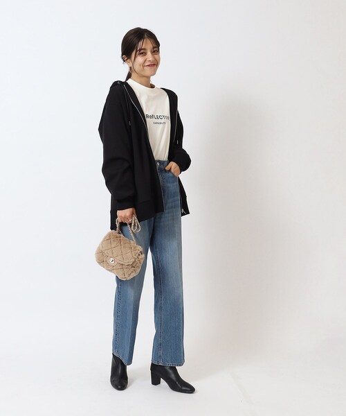 SHOO・LA・RUE（シューラルー）の「◆フェイクファーキルトショルダーバッグ（ショルダーバッグ・レディース・ベージュ/ライトパープル/ブラック・00）」の17枚目の写真