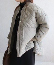 Social GIRL（ソーシャルガール）の「【サイズ展開あり】中綿ダイヤキルトコート（ダウンジャケット/コート）」