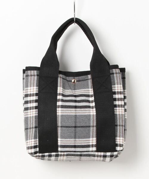 salle de bal（サルデバル）の「polka polka / ポルカポルカ e.e.p. ファスナー仕切りトート SDI（トートバッグ・レディース・グレー/ブラック/ベージュ/キャメル/グレー系その他・FREE）」の18枚目の写真