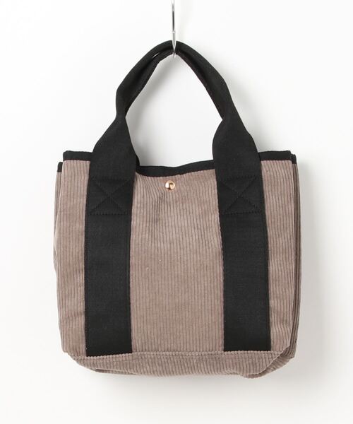 salle de bal（サルデバル）の「polka polka / ポルカポルカ e.e.p. ファスナー仕切りトート SDI（トートバッグ・レディース・グレー/ブラック/ベージュ/キャメル/グレー系その他・FREE）」の20枚目の写真