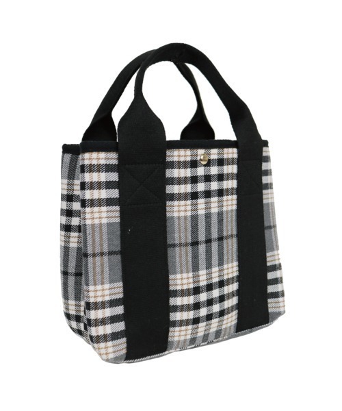 salle de bal（サルデバル）の「polka polka / ポルカポルカ e.e.p. ファスナー仕切りトート SDI（トートバッグ・レディース・グレー/ブラック/ベージュ/キャメル/グレー系その他・FREE）」の8枚目の写真