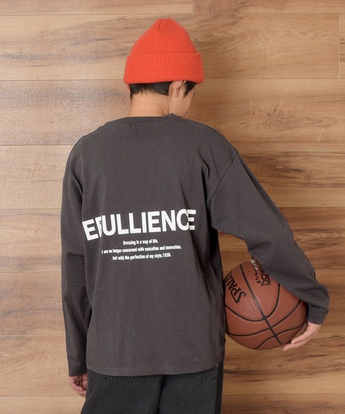 GLAZOS（グラソス）の「【WEB限定】【プチプラ】バックアソートプリント長袖Tシャツ（その他トップス・キッズ・グリーン/ダークグレー/ライトブルー/グレー系その他/ブルー/ホワイト/シルバーグレー/マルチ/ブラウン/グレー・140cm/170cm/160cm/130cm/150cm）」の3枚目の写真