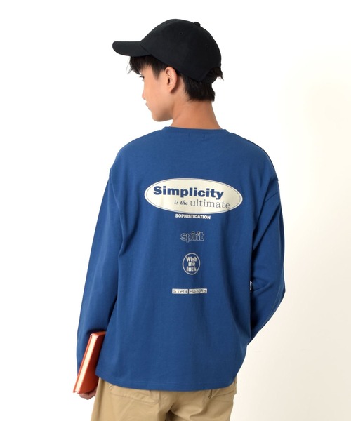 GLAZOS（グラソス）の「【WEB限定】【プチプラ】バックアソートプリント長袖Tシャツ（その他トップス・キッズ・グリーン/ダークグレー/ライトブルー/グレー系その他/ブルー/ホワイト/シルバーグレー/マルチ/ブラウン/グレー・140cm/170cm/160cm/130cm/150cm）」の9枚目の写真