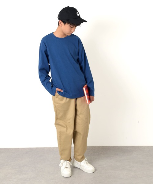 GLAZOS（グラソス）の「【WEB限定】【プチプラ】バックアソートプリント長袖Tシャツ（その他トップス・キッズ・グリーン/ダークグレー/ライトブルー/グレー系その他/ブルー/ホワイト/シルバーグレー/マルチ/ブラウン/グレー・140cm/170cm/160cm/130cm/150cm）」の14枚目の写真