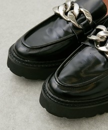 セール】【MOHI】Chain Loafers キヘイチェーン レザー