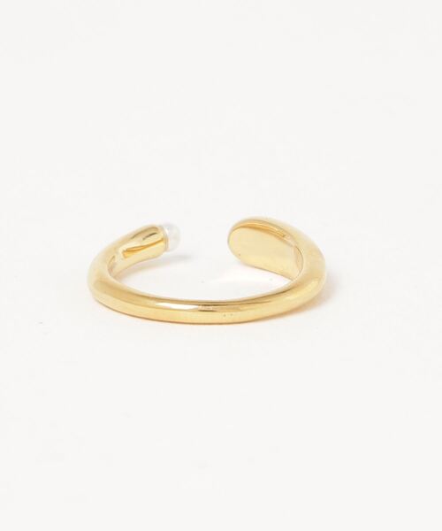 ebine（エビネ）の「金属アレルギー対応 サージカルステンレス Side Pearl Ring（リング・レディース・ゴールド/シルバー/ピンク・7号/13号/16号/11号/9号）」の14枚目の写真