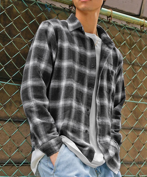 【値引き不可】INDEPICT ピグメント加工 ジャケット シャツ 値引き不可】INDEPICT ピグメント加工 ジャケット シャツ - メルカリ