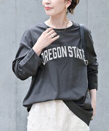 Simplicite | カレッジロゴロンT(Tシャツ/カットソー)