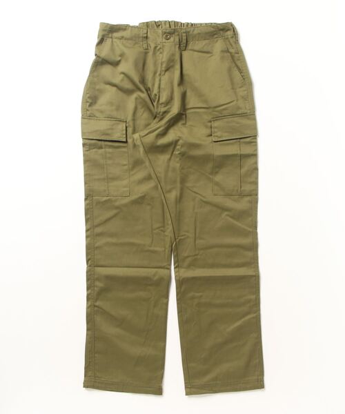 ARCADE（アーケード）の「カーゴパンツ メンズ 裾ドローコード ウェストフリー ミリタリーデザイン（カーゴパンツ・メンズ・ベージュ/カーキ/ホワイト/ブラック・L/XL/M）」の5枚目の写真