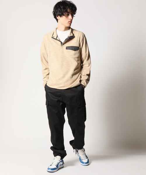 ARCADE（アーケード）の「カーゴパンツ メンズ 裾ドローコード ウェストフリー ミリタリーデザイン（カーゴパンツ・メンズ・ベージュ/カーキ/ホワイト/ブラック・L/XL/M）」の22枚目の写真