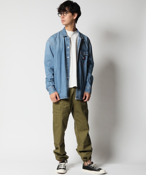 ARCADE（アーケード）の「カーゴパンツ メンズ 裾ドローコード ウェストフリー ミリタリーデザイン（カーゴパンツ・メンズ・ベージュ/カーキ/ホワイト/ブラック・L/XL/M）」の8枚目の写真