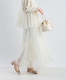 PICCIN | 【セットアップ可能】チュールレイヤードスカート(スカート)