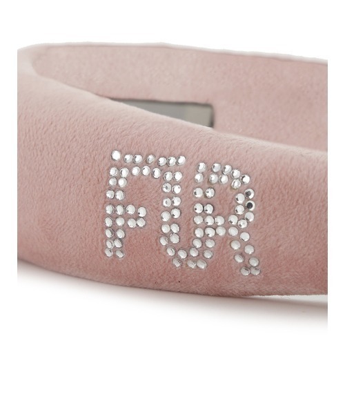 FURFUR（ファーファー）の「クリスタルFURロゴカチューシャ（カチューシャ・レディース・キャメル/ブラック/ピンク・FREE）」の6枚目の写真