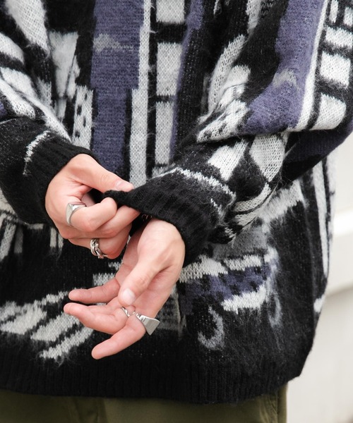 WEGO（ウィゴー）の「WEGO/モヘアライクシティプルオーバー（ニット/セーター・メンズ・その他3/その他2/その他1・LARGE/MEDIUM）」の8枚目の写真