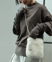 ◆フェイクファーミニポシェット