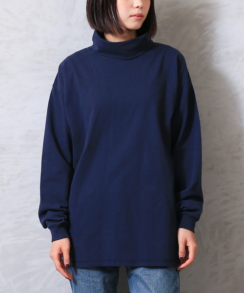 Good wear USAコットン タートルネック L/S BIG TEE（Tシャツ