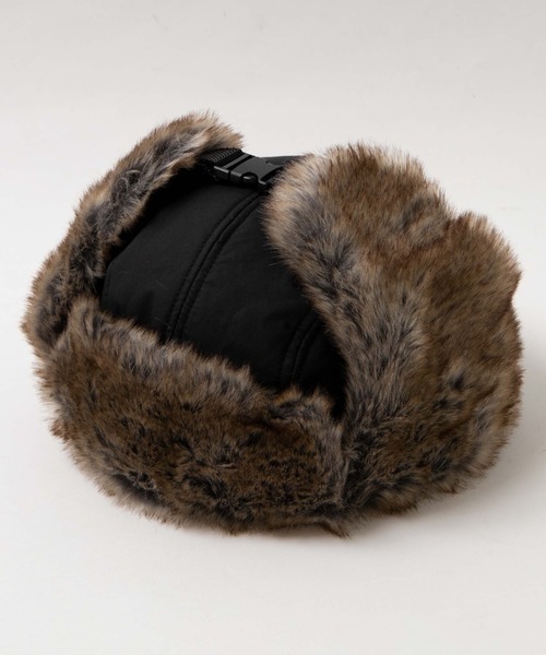 WEGO（ウィゴー）の「WEGO/【新色追加】フライトキャップ（キャップ・レディース・オフホワイト/ブラック系その他/カーキ/ブラウン系その他2・FREE）」の8枚目の写真