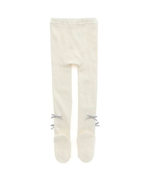 apres les cours（アプレレクール）の「リボン付きタイツ（タイツ/ストッキング・キッズ・ブラック/アイボリー/ピンク・90/140/120/100/110）」の9枚目の写真