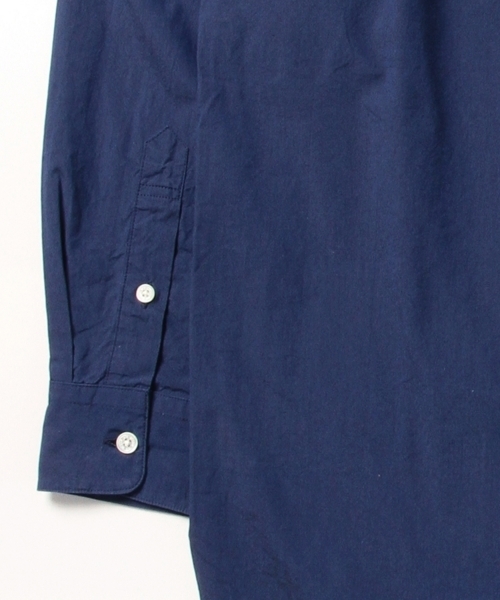 BEAMS(ビームス)の「BEAMS / プルオーバー ロング ノーカラーシャツ(シャツ/ブラウス・メンズ・サックスブルー/ネイビー/ホワイト・SMALL/MEDIUM/LARGE)」の19枚目の写真