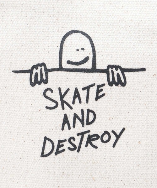 THRASHER（スラッシャー）の「キャンバス ミニフラップショルダー CHILLシリーズ（ショルダーバッグ・メンズ・オフホワイト・FREE）」の6枚目の写真