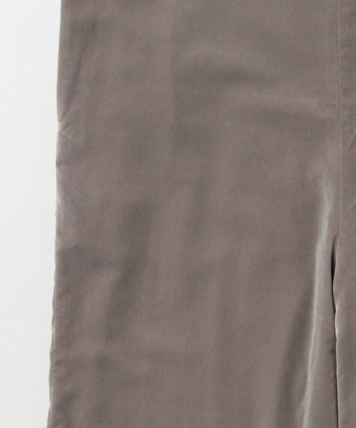 Ray BEAMS（レイビームス）の「Ray BEAMS / ベッチン ワイド オールインワン（サロペット/オーバーオール・レディース・シルバー/ブラック・0/1）」の5枚目の写真