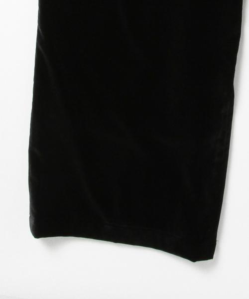 Ray BEAMS（レイビームス）の「Ray BEAMS / ベッチン ワイド オールインワン（サロペット/オーバーオール・レディース・シルバー/ブラック・0/1）」の10枚目の写真