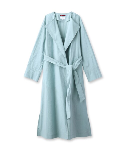 セール】ノーカラーエアリーコート（ノーカラーコート）｜DRESSTERIOR  