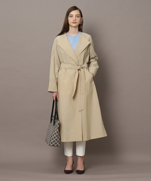 DRESSTERIOR ノーカラーコート DRESSTERIOR（ドレステリア）の「ノーカラーエアリーコート