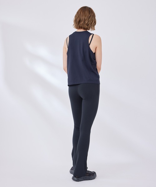 Spiritual Gangster(スピリチュアルギャングスター)の「【SPIRITUAL GANGSTER】GISELLEブーツカットパンツ(その他パンツ・レディース・ブラック・S)」の4枚目の写真