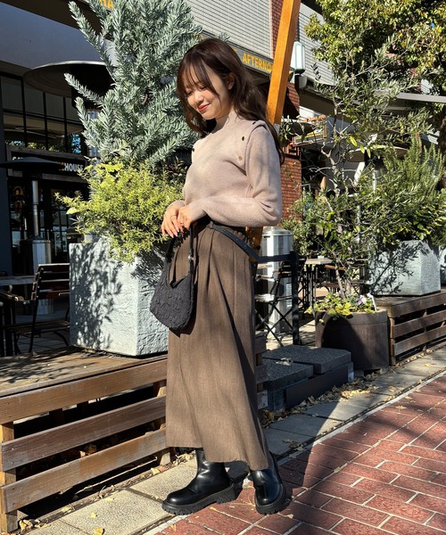 ISOOK(アイスー)の「【ISOOK / アイスー】トラックソールボアブーツ / 厚底ブーツ ローヒール ショートブーツ ZOZOTOWN限定(ブーツ・レディース・ブラック/アイボリー・23/24/25/24.5/23.5)」の7枚目の写真