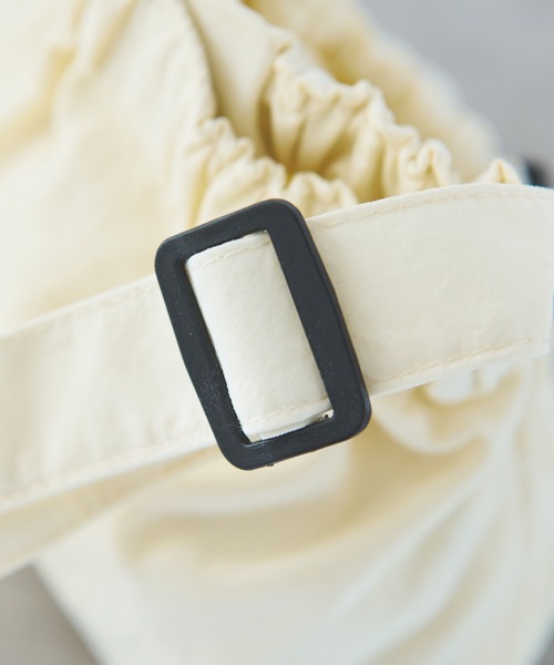 un dix cors（アンディコール）の「ドロストリングミニショルダー（ショルダーバッグ・レディース・アイボリー/ブラック/グリーン・FREE）」の7枚目の写真