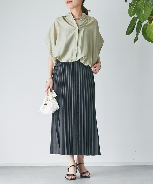 un dix cors（アンディコール）の「ドロストリングミニショルダー（ショルダーバッグ・レディース・アイボリー/ブラック/グリーン・FREE）」の18枚目の写真