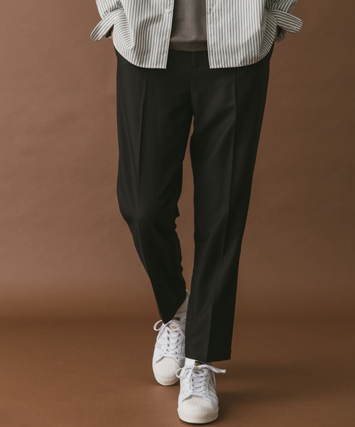 URBAN RESEARCH DOORS(アーバンリサーチドアーズ)の「T/R テーパードトラウザー(その他パンツ・メンズ・グレー/ブラック/モカ/ネイビー・SMALL/MEDIUM/LARGE)」の18枚目の写真