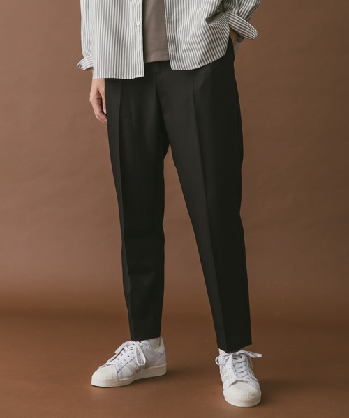 URBAN RESEARCH DOORS(アーバンリサーチドアーズ)の「T/R テーパードトラウザー(その他パンツ・メンズ・グレー/ブラック/モカ/ネイビー・SMALL/MEDIUM/LARGE)」の20枚目の写真