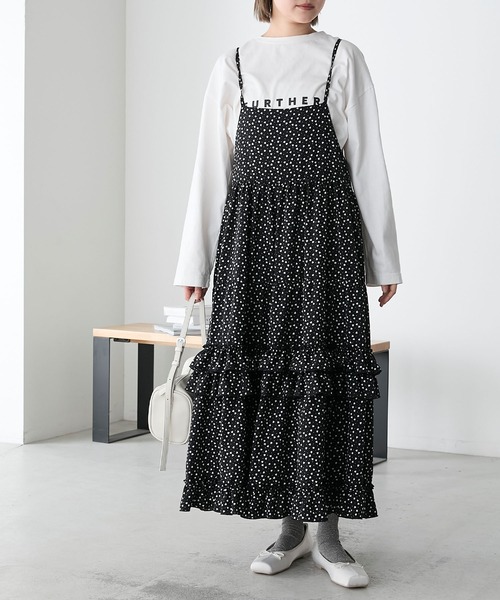 forksy.(フォルクシー)の「【forksy.】サテンスクエアトゥバレエシューズ(バレエシューズ・レディース・ピンク/ブラック/アイボリー・S/M/L/LL)」の8枚目の写真