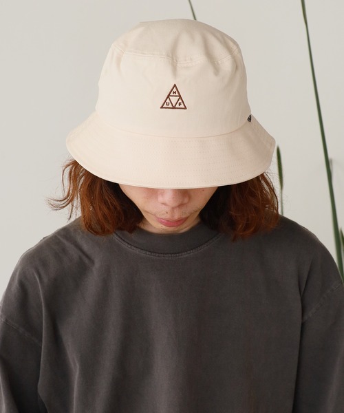 HUF(ハフ)の「HUF/ハフ HUF SET TT BUCKET バケットハット(ハット・メンズ・ブラック/オートミール/ネイビー/キャメル/ナチュラル・L/XL/S/M)」の19枚目の写真