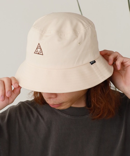 HUF(ハフ)の「HUF/ハフ HUF SET TT BUCKET バケットハット(ハット・メンズ・ブラック/オートミール/ネイビー/キャメル/ナチュラル・L/XL/S/M)」の20枚目の写真