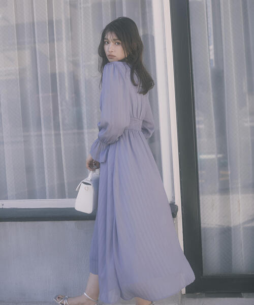 PROPORTION BODY DRESSING（プロポーションボディドレッシング）の「＜Ｅ＞シアーストライプマキシワンピース / 1214147301（ワンピース・レディース・ダークグレー/ブルー・SMALL/MEDIUM）」の21枚目の写真