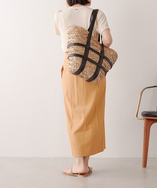 PAPILLONNER(パピヨネ)の「ベルトカゴバッグ(ショルダーバッグ・レディース・ブラック・FREE)」の16枚目の写真