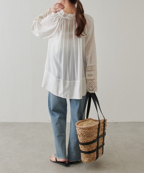 PAPILLONNER(パピヨネ)の「ベルトカゴバッグ(ショルダーバッグ・レディース・ブラック・FREE)」の15枚目の写真