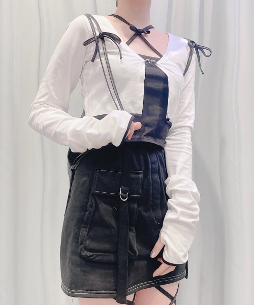 lilLilly（リルリリー）の「メタリックリボンリュック（バックパック/リュック・レディース・シルバー/ブラック/ピンク・ONESIZE）」の8枚目の写真