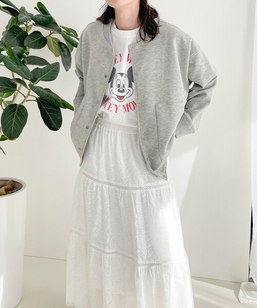 fredy emue（フレディエミュ）の「ダンボールニットスタジャン（ブルゾン・レディース・ブラック/カーキ/グレー・38）」の10枚目の写真