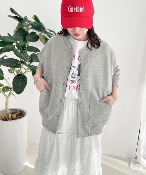 fredy emue（フレディエミュ）の「ダンボールニットスタジャン（ブルゾン・レディース・ブラック/カーキ/グレー・38）」の11枚目の写真