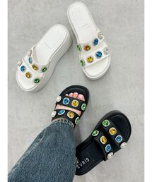 EVRIS | ビジューデザインプラットフォームサンダル(サンダル)