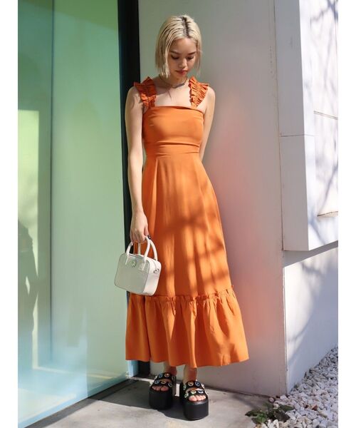 EVRIS（エヴリス）の「ビジューデザインプラットフォームサンダル（サンダル・レディース・ホワイト/ブラック・SMALL/MEDIUM/LARGE）」の8枚目の写真